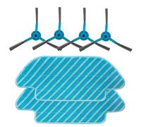 HUVNEXA For Cecotec Conga, 4090 5090 6090 Accesorios Repuestos Kit de recambio aspiradora Cepillo Lateral Central Rueda paño mopa Kit de accesorios para robot aspirador(EH)