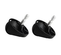 HUVNEXA For Cecotec Conga, 4090 5090 6090 Accesorios Repuestos Kit de recambio aspiradora Cepillo Lateral Central Rueda paño mopa Kit de accesorios para robot aspirador(2PCS Wheel)