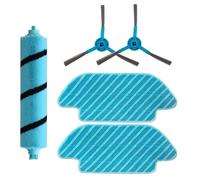 HUVNEXA For Cecotec Conga, 4090 5090 6090 Accesorios Repuestos Kit de recambio aspiradora Cepillo Lateral Central Rueda paño mopa Kit de accesorios para robot aspirador(QKL)