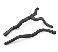 HUVNEXA for Chevrolet, for Cruze, 2010-2015, Juego de 2 RADIADOR Manguera Entrada y Salida tubería Agua Tres vías 95390887 95390883 9075007 9075008 Reemplazo de la manguera del radiador del automóvi