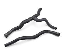 HUVNEXA for Chevrolet, for Cruze, 2010-2015, Juego de 2 RADIADOR Manguera Entrada y Salida tubería Agua Tres vías 95390887 95390883 9075007 9075008 Reemplazo de la manguera del radiador del automóvi