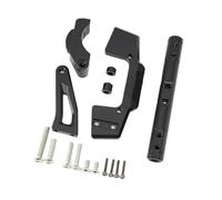 HUVNEXA For Dualtron, Soporte de Piezas Scooter eléctrico Storm, Conjunto Amortiguador Fibra Carbono húmedo Accesorio para Scooter(Black A)