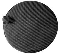 HUVNEXA, for Focus, MK2 2005-2011 Tapa de Tanque de Combustible de Fibra de Carbono Tapa de llenado de Aceite Tapa de Aleta de Estilo de automóvil Accesorios for automóviles Tapa del depósito de co