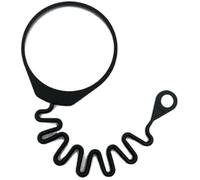 HUVNEXA For, for S60 S60L S80 XC90 XC70 S40 XC60 V40 V50 C30 C70 V70, tapa de combustible, del tanque, cable línea, gasolina, aceite, gas Correa de sujeción segura para la tapa del combust(BLACK C)