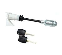 HUVNEXA For Ford, for Focus, for MK2 1343577 Kit de reparación pestillo bloqueo liberación capó varilla larga con 2 llaves for 3M5116700AC 4895285 Pestillo del capó(Repair Kit 2 Keys)