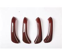 HUVNEXA For Ford, for Mondeo, 2010 Car Styling ABS fibra de carbono puerta coche manija interior cubierta barra pegatina embellecedora Cubierta para manija de puerta de coche(B)