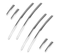 HUVNEXA For Ford, Fusion, Mondeo, 1,5 T 2013-2016, 8 Uds., embellecedor de cubierta raya manija puerta cromada acero inoxidable Cubierta para manija de puerta de coche