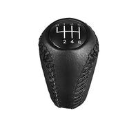 HUVNEXA For Mazda, 3 Bk/bl 5 CR CW 6 II GH CX-7 ER Mx-5 Nc III MT palanca de cambios cuero brazo Headball perilla Reemplazo de la perilla de cambio de marchas del a(6Speed)