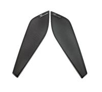 HUVNEXA For Porsche, 718 Boxster Cayman 2018 2019 2020 control Central altavoz sonido cromado cubierta de molduras Marcos pegatina Interior Cubierta del bisel del altavoz del tablero(Black-01)