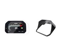 HUVNEXA For, R1300GS R 1300GS F 900 RF 900XR F900R Adventure ADV S1000R S 1000XR 1250RS Velocímetro parasol con película protectora Protector de pantalla para motocicleta(A set)