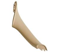 HUVNEXA for, Serie 5 F10 F11 Gris Beige Negro Coche Izquierdo Derecho Interior Manija Panel de Puerta Cubierta embellecedora tracción 51417225851 51417225852 Tirador de puerta para coche(Beige-Right)