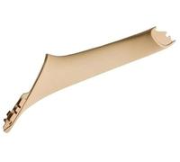 HUVNEXA for, Serie 5 F10 F11 Gris Beige Negro Coche Izquierdo Derecho Interior Manija Panel de Puerta Cubierta embellecedora tracción 51417225851 51417225852 Tirador de puerta para coche(Beige-left)