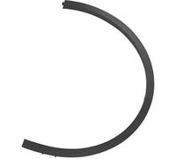 HUVNEXA For Tesla, modelo Y 2020-2023, moldura de rueda lateral de coche, protector contra salpicaduras, neumáticos, arco de cejas, moldura de llamarada, tira embellecedora de labios Guardabarros mold