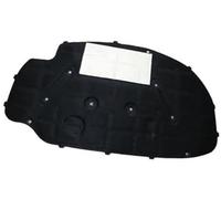 HUVNEXA For VW, for Jetta, MK5 MK6 MK7 2006-2022 Alfombrilla de algodón insonorizada con aislamiento térmico for capó coche Estera de protección térmica del compartimento del(BLACK Mk5)