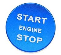 HUVNEXA Funda de diseño anillo botón interruptor arranque motor Interior coche, for Land, Rover, Discovery Sport 5, cubierta decorativa for automóvil Botón de arranque y parada del motor del coche