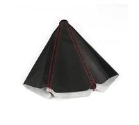 HUVNEXA Funda for guante de polaina con perilla cambio marchas puntada roja Universal for maletero MT/AT Reemplazo de la perilla de cambio de marchas del automóvil