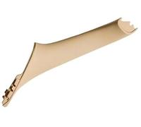 HUVNEXA Gris Beige Negro Coche Izquierda Derecha Interior Manijas Puerta Panel Manija Tirador Cubierta, for, Serie 5 F10 F11 51417225851 Tirador de puerta para coche(Beige-left)