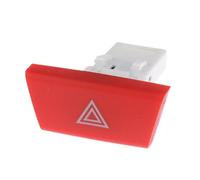 HUVNEXA Interruptor de botón de emergencia for luz de advertencia de peligro 6490.ng for 107 C1 Aygo Interruptor de luz de advertencia de emergencia Botón de interruptor de luces de emergencia
