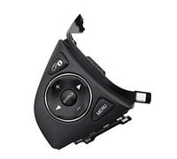HUVNEXA Interruptor de control del volante multifunción para coche, para botones botón crucero remoto radio para audio, para, 2015 2016 2017 2018 Botón de control de audio(BLACK Left)