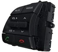 HUVNEXA Interruptor de control del volante multifunción para coche, para Hyundai, para Sonata Lf 2016-2018, botón crucero con Botón de control de audio(BLACK Left LH)