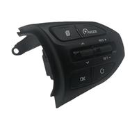 HUVNEXA Interruptor de Control Volante multifunción para Coche, para Kia K2 Rio X Botones línea, Botón de control de audio(BLACK Mode C)