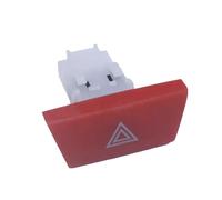 HUVNEXA Interruptor de luz de emergencia con doble parpadeo for, C1, 107, y Aygo 6490.ng Botón de interruptor de luces de emergencia