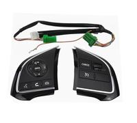 HUVNEXA Interruptor de volante, para Mitsubishi, Strada 2015 2016 2017 Accesorios de coche Control de crucero multifunción, para botón de para audio Botón de control de audio(BLACK Set)