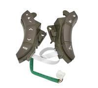 HUVNEXA Interruptor del volante, para Gx470 2003 2004 2005 2006 2007 2008 2009 Botón de control de crucero multifunción para automóvil Botón de control de audio(BLACK Medium Match)