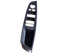 HUVNEXA Juego de 4 7 Piezas con Volante a la Derecha RHD, for, Serie 5 F10 F11 520 525 Manija Puerta Interior Coche Gris Vino Tinto Panel Tirador 51417225851 Tirador de puerta para coche(Black-Panel)