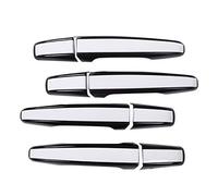 HUVNEXA Juego de 4 biseles decorativos de plástico for manija de puerta exterior de coche, for, Discovery 5, Sport Vogue Evoque Cubierta para manija de puerta de coche