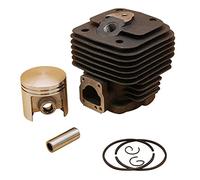 HUVNEXA Kit de Anillo de pistón de Cilindro de 47 mm for STIHL, TS350 TS360, repuestos de Herramientas de Repuesto for Sierras de Corte Cilindro para cortacésped