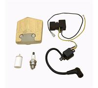 HUVNEXA Kit de Bobina de Encendido de Filtro de Combustible de Filtro de Aire, for Husqvarna, for Piezas de Motosierra 61 66 266, Sierras de Cadena 501516201 501617201 Filtro de Aire para Motosierra