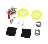 HUVNEXA Kit de carburador, filtro línea combustible, piezas bombilla cebado, for Homelite, UT-20749 UT-20758 UT-20769 UT-20750 UP08713, for Zama, C1U-H47 Kit de carburador de 2 tiempos