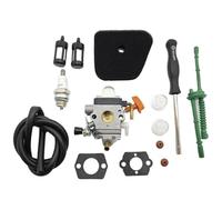 HUVNEXA Kit de carburador, for STIHL, FS90R FS90 FS110R FS130R FS100 KM130R KM90R FS100RX KM110R HT100 HT101 Recortadora Weed Eater C1Q-S174 Carb Kit de reemplazo de carburador(BLACK 1 Set)
