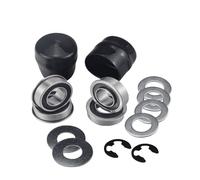 HUVNEXA Kit de conversión buje a rodamiento rueda delantera 9040H Craftsman, for Poulan, for Husqvarna, for JONSERED, for Murray, se adapta a 532009040 532124959 Repuestos para cortacésped