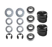 HUVNEXA Kit de conversión buje a rodamiento rueda delantera Craftsman, for Poulan, Murray, cortacésped compatible con 532009040 9040H Repuestos para cortacésped