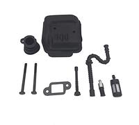 HUVNEXA Kit de Filtro de Manguera de Combustible y silenciador, for Piezas de Motosierra MS250 MS230 MS210 021 023 025 11231413200 11231400606 Filtro de Aire para Motosierra