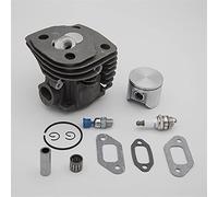 HUVNEXA Kit de Junta de descompresión de pistón de Cilindro de 47 mm for Motor de Motosierra Husqvarna 359 357XP 357 XP EPA Cilindro para cortacésped