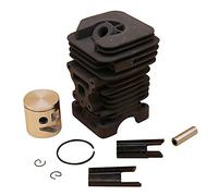 HUVNEXA Kit de pistón de Cilindro de 41 mm Culloch 742 842, for repuestos de Motosierra Partner 842 840 742 530071885 Cilindro para cortacésped