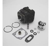 HUVNEXA Kit de pistón de Cilindro de Motosierra de 43 mm, 45 mm y 45,2 mm, 4500, 5200, 5800, 45 CC, 52 CC y 58 CC, repuestos for motosierras de Gasolina Chinas Cilindro para cortacésped(4500 43MM)