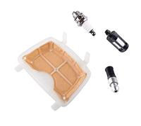HUVNEXA Kit de Servicio de bujías de filtros de Aceite y Combustible de Aire, reemplazo de motosierras, for MS171 MS181 MS211 Filtro de Aire para Motosierra