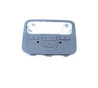 HUVNEXA Lámpara de luz lectura con interruptor techo corredizo, for Chery, Arrizo 5 7 Lámpara de botón para techo de cabina de coche(Grey)