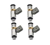 HUVNEXA Lote de 4 inyectores combustible for Harley Davidson, motor V-Twin L2 330 cc, IWP162, años 2002 a 2008 Inyector de combustible