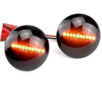 HUVNEXA Luz de señal giro marcador lateral, para Land, Range, para Rover L322 2002-2012, lámpara intermitente dinámica secuencial Luz de marcador lateral del guardabarros