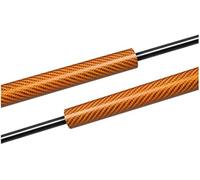 HUVNEXA Maletero Trasero, Portón Soportes de Elevación por Resorte Gas, Puntales, Brazo Varilla Apoyo, Amortiguador 300 Mm, para Chrysler 300 2005 Cilindro de elevación del maletero trasero(BLACK 4)