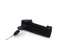 HUVNEXA MANIJA DE Puerta Exterior Lateral CORREDERA Derecha DX, for VW, Transporter T4 701 837 210 701837210 Manija de Cerradura de Puerta con Llave