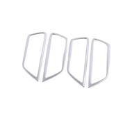 HUVNEXA Manija de puerta interior coche, reposabrazos, botón elevación, lado interior, para Ford, Escape, para Kuga 2020 2021 2022 cubierta del marco de la manija de la puerta del coche