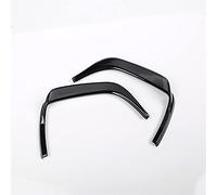 HUVNEXA Marco de espejo retrovisor fibra carbono for cejas lluvia, modelo Y, 2 uds., for Tesla, 3 2017-2021 Embellecedor para espejo retrovisor de vehículo(Gloss Black)