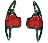 HUVNEXA Paletas de extensión de palanca de cambios, para 1 2 3 4 5 6 Series 2 piezas de engranaje de cambio de paletas de volante de coche Paleta de cambio del volante(BLACK Pearl n)