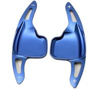 HUVNEXA Paletas de extensión de palanca de cambios, para 1 2 3 4 5 6 Series Accesorios de aluminio Paleta de cambio de marchas de volante 2 piezas Paleta de cambio del volante(Blue)